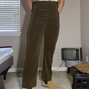 high waisted stretch pants